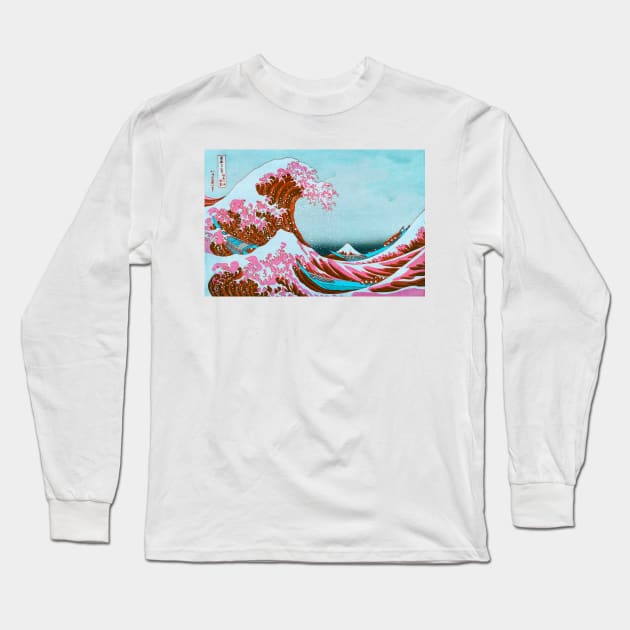 The Great Vapor Wave Long Sleeve T-Shirt by TKL